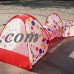Polka Dot Children Play Tent With Tunnel 3-in-1 Playhut Hours of Indoor Outdoor Fun for Children,Tunnel, Ball Pit and Zippered Storage Bag   570030194